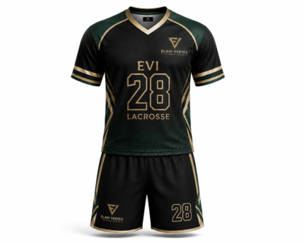EVI-908 custom lacrosse jersey and shorts by Elahi Vertex International