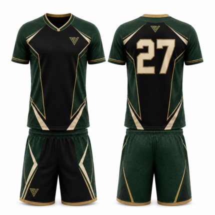 Custom lacrosse kit EVI-907 with front and back jersey and shorts