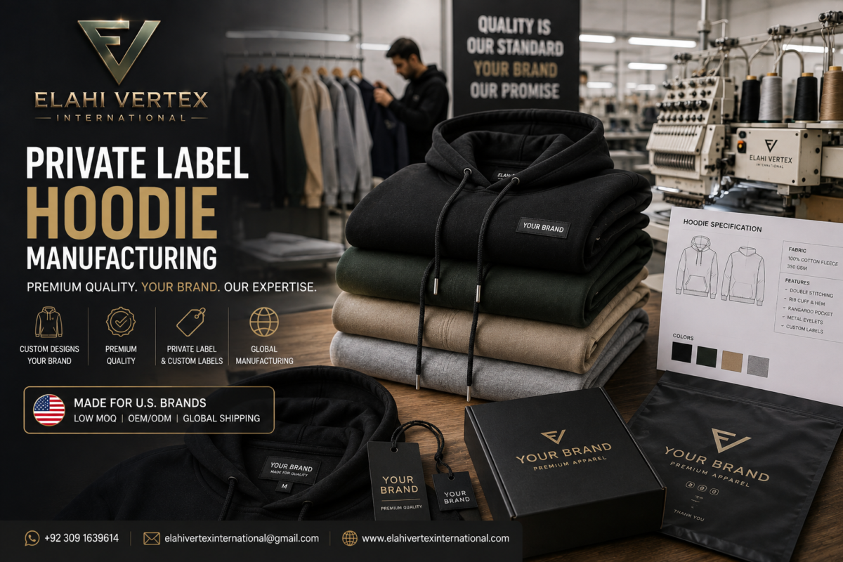 private label hoodie manufacturer USA