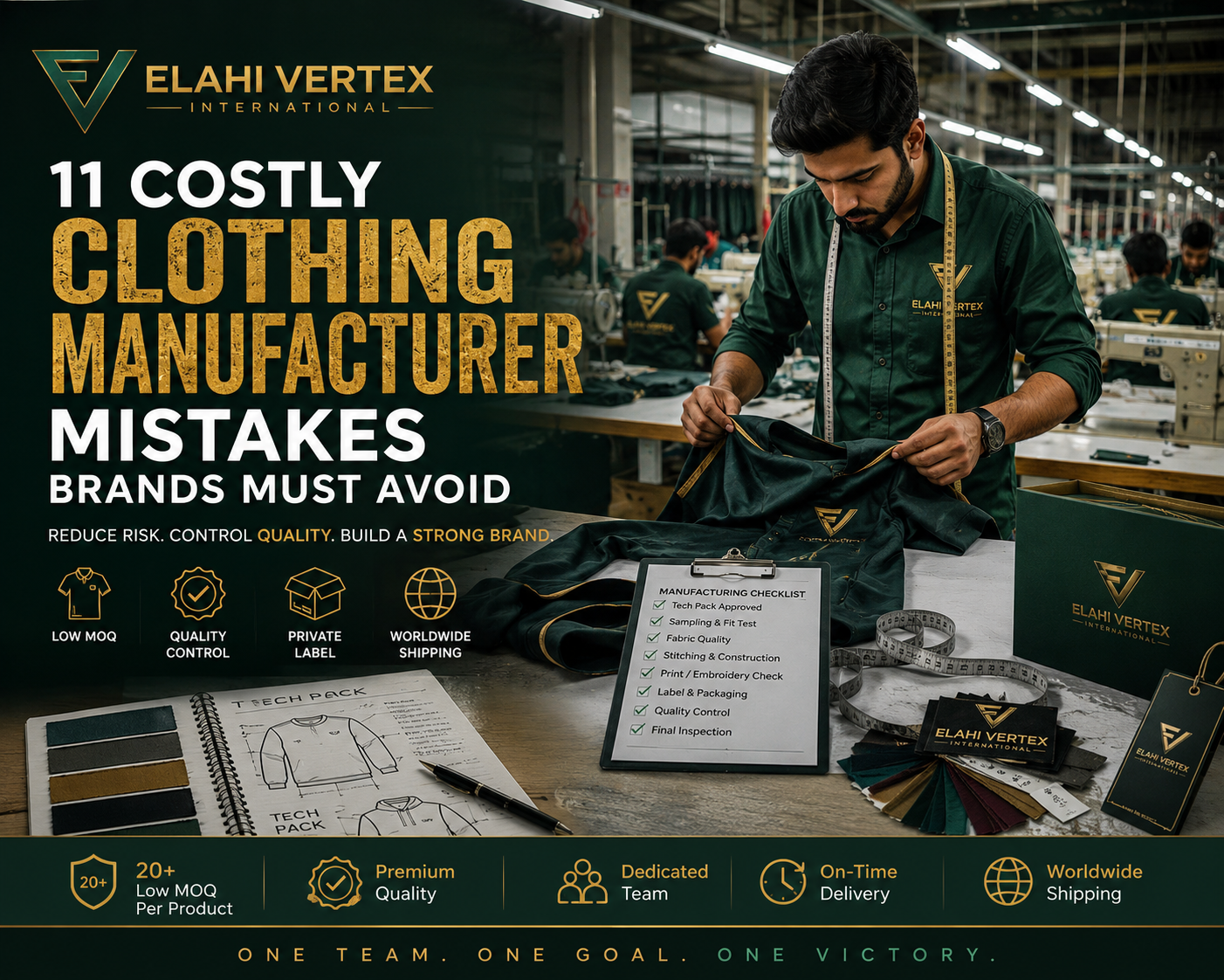 11 costly clothing manufacturer mistakes brands must avoid