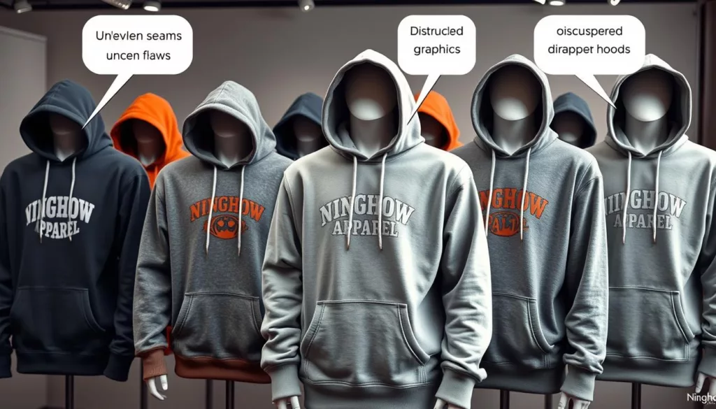 Oversized hoodie manufacturer producing custom oversized hoodies for streetwear brands