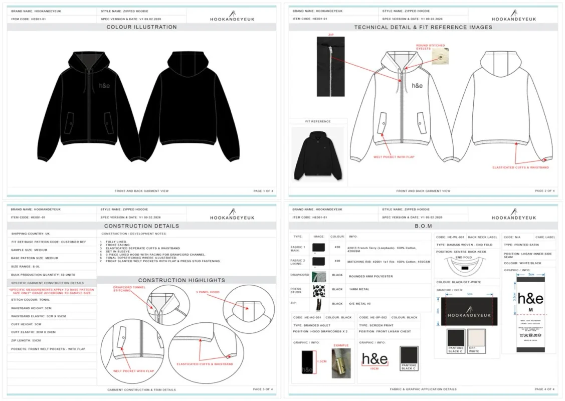 Graphic hoodie manufacturing mistakes affecting print quality and artwork placement