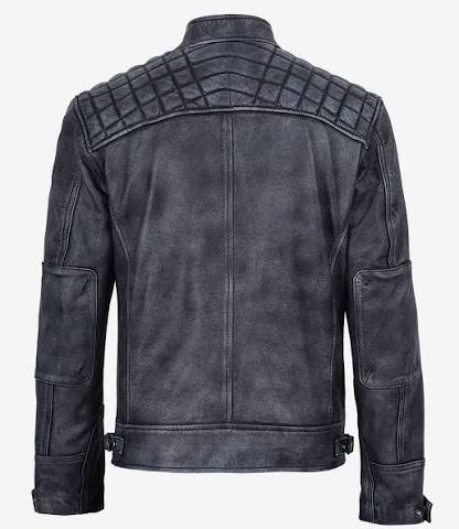 Distressed leather jacket manufacturer developing custom vintage leather jackets