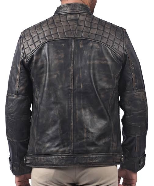 Distressed leather jacket manufacturer developing custom vintage leather jackets