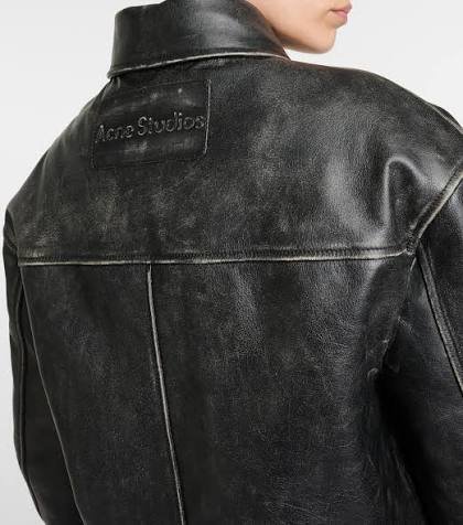 Distressed leather jacket manufacturer developing custom vintage leather jackets