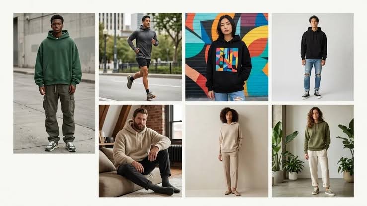 Oversized hoodie manufacturer producing custom oversized hoodies for streetwear brands