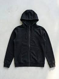 Zip-up hoodie manufacturer inspecting zipper alignment and premium hoodie quality